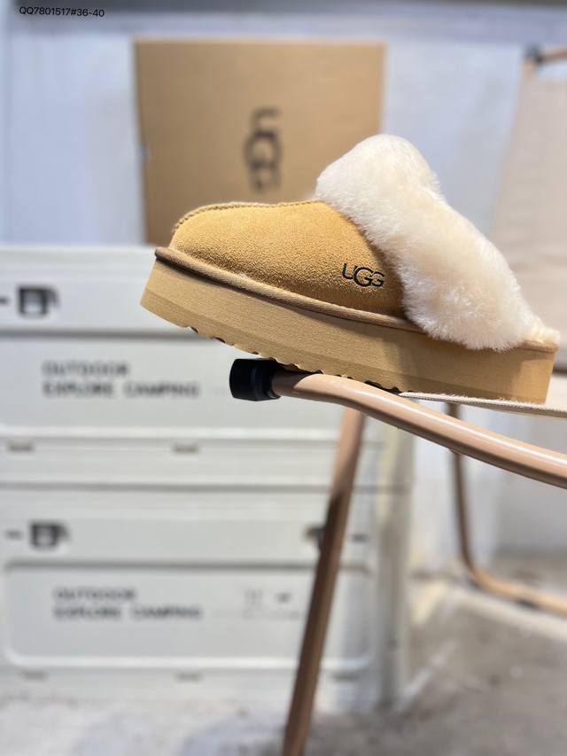 Ugg 雪地靴 防水麂绒皮革鞋面 美国轻奢品牌Ugg W Neuel尼瓦尔系列秋冬新款防污系列休闲保暖Qq7801517#36-40