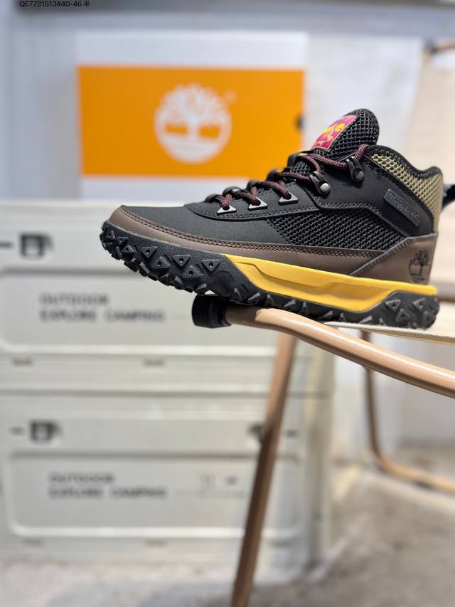 Timberland添柏岚 天伯伦 户外休闲系列 广东大厂出品 全新工艺升级 原盒原包装 面料采用意大利质量考究耐穿 型男必备专治不帅Qe7731513#40-