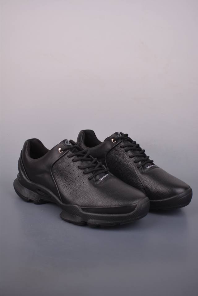 爱步 Ecco 莞产纯原 渠道原单 真全头层牛皮 代购指定版本 pk市面上任何版本 吊打市面上贴皮版本 Ecco爱步跑步鞋百搭舒适 秋冬新款厚底休闲运动鞋男鞋