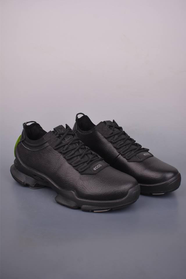 爱步 Ecco 莞产纯原 渠道原单 真全头层牛皮 代购指定版本 pk市面上任何版本 吊打市面上贴皮版本 Ecco爱步跑步鞋百搭舒适 秋冬新款厚底休闲运动鞋男鞋
