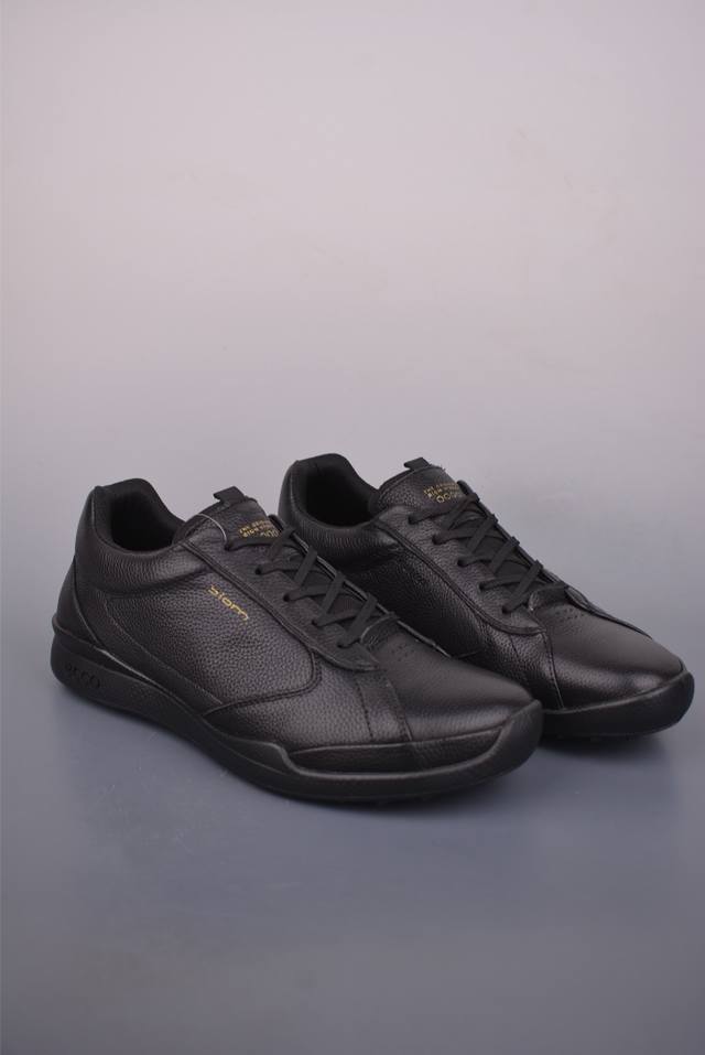 爱步 Ecco 莞产纯原 渠道原单 真全头层牛皮 代购指定版本 pk市面上任何版本 吊打市面上贴皮版本 Ecco爱步跑步鞋百搭舒适 秋冬新款厚底休闲运动鞋男鞋