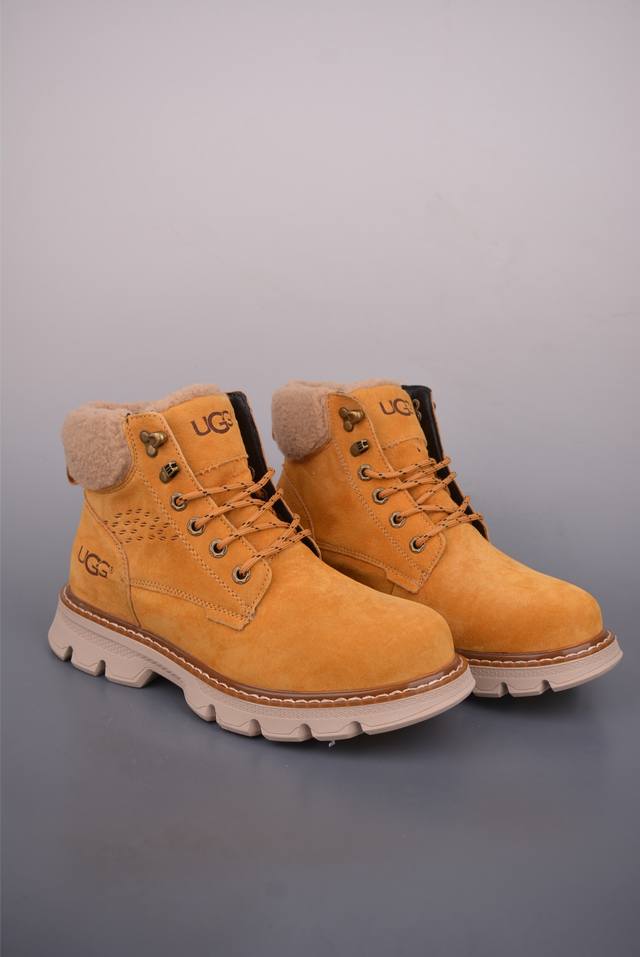 Ugg Tasman Weather Hybrid 塔斯曼混合系列中帮轻量休闲马丁靴 2025秋冬新品 羊羔毛一体内里 保暖锁热 秋冬必备 户外中帮休闲马丁靴雪
