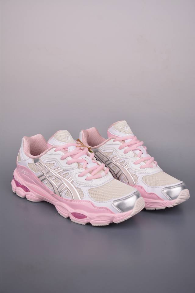 Asics Gel-Nyc 纯原版本 亚瑟士运动休闲透气专业跑鞋 鞋面采用反绒皮与网布拼接 透气舒适兼具休闲时尚 结合简明的配色 展现品牌的传承 及引领复古流行