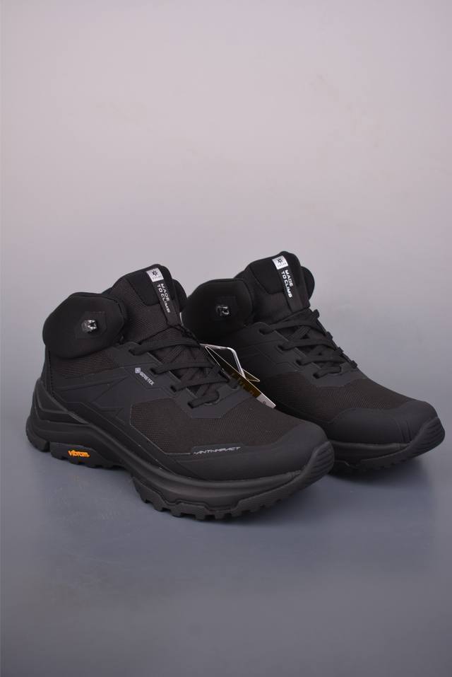 L Kailas凯乐石Fuga Ex Boa 高帮越野跑山鞋防滑透气弹力户外跑步鞋 透气针织鞋面搭配Boa螺丝系带系统 带来舒适便捷的穿着体验 较厚的鞋底设计为