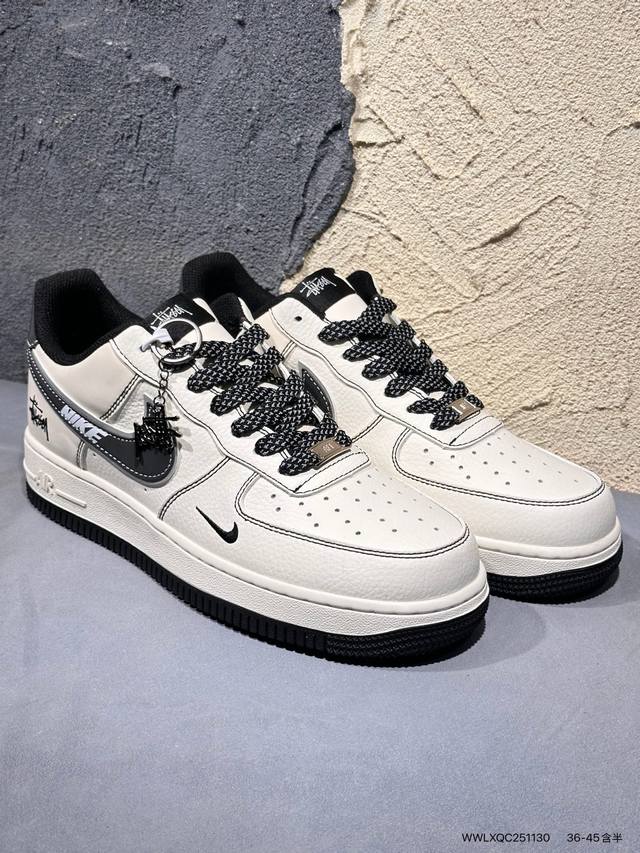 Nike Air Force 1 '07 Low “古驰联名 经典灰花纹”空军一号 低帮 运动鞋 休闲鞋 折边针车 工艺难度大 原楦头原纸板 原装鞋盒 定制五金