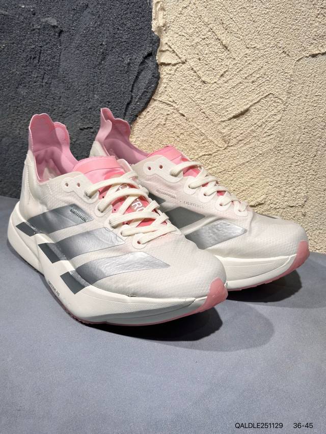 新品上市实拍 Ad 阿迪 Adiero Adios pro 4M 马拉松 网面超轻透气跑步鞋 K18290 尺码 ：36 36.6 37 38 38.5 39