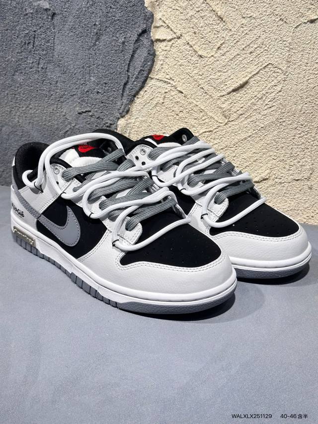 新品上市实拍 耐克Nike Dunk Low 板鞋 Sb系列经典百搭休闲运动板鞋加厚鞋舌的填充，使舒适性大大提升，同时也更方便穿脱中底部分则加入了脚感柔软舒适Z