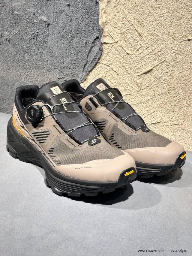 新品上市实拍 凯乐石Kailas 界山 Gtx 防水 登山徒步鞋 墨绿色Wwldaa251125