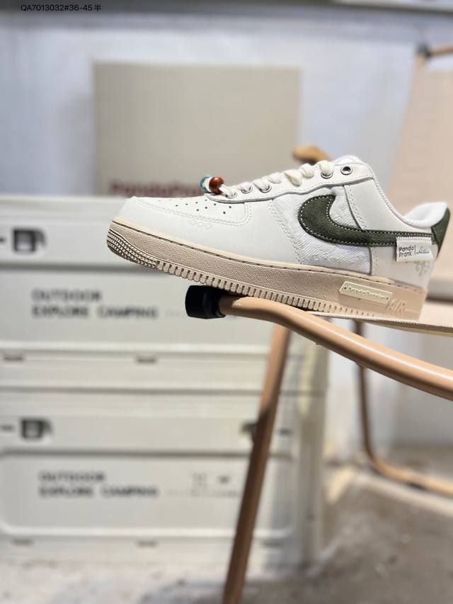 Nk Air Force 1'07 Low 空军一号低帮休闲板鞋 #定制皮料 原楦原纸板 纯正空军版型 高清洁度 内置全掌气垫Dv0788 Qa7013032#