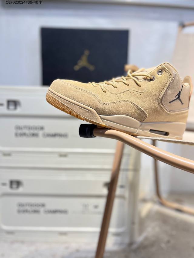 Nike Air Jordan Courtside 23 Concord 乔丹Aj23代简版中帮复古休闲运动文化篮球鞋采用翻毛皮组合牛津布鞋面材质内嵌缜密定位拉