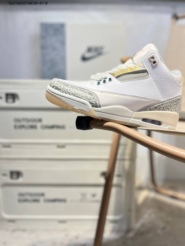 Jordan Spizike Low Aj 乔丹合体元素 文化休闲板鞋 #整双鞋在 Air Jordan 5 Low 廓形的基础上，通过加入 Aj3 的爆裂纹和