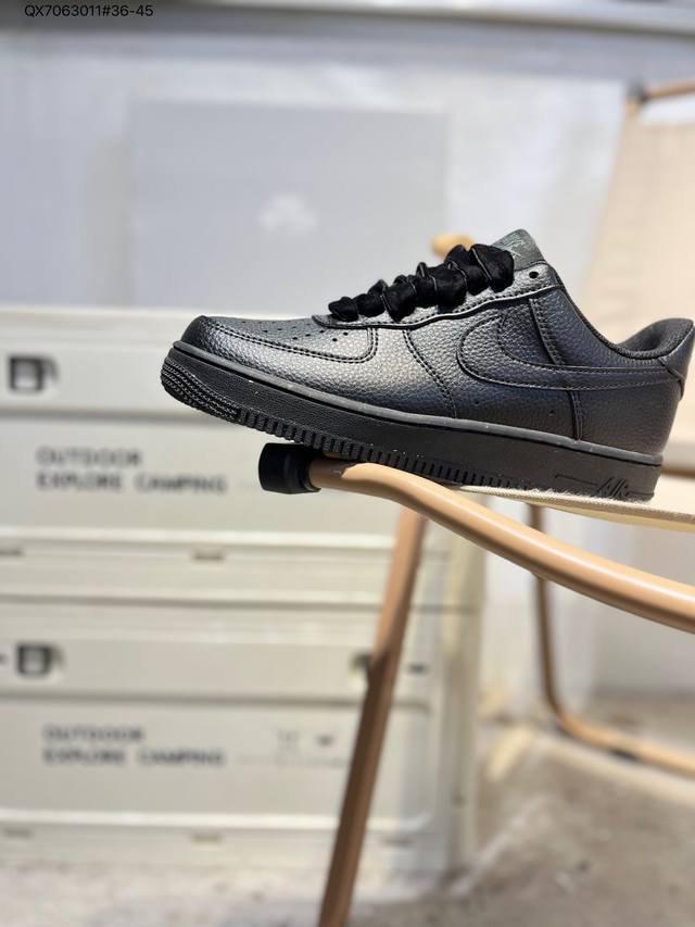 Nk Air Force 1'07 Low 空军一号低帮休闲板鞋 #定制皮料 原楦原纸板 纯正空军版型 高清洁度 内置全掌气垫Im6001 Qx7063011#