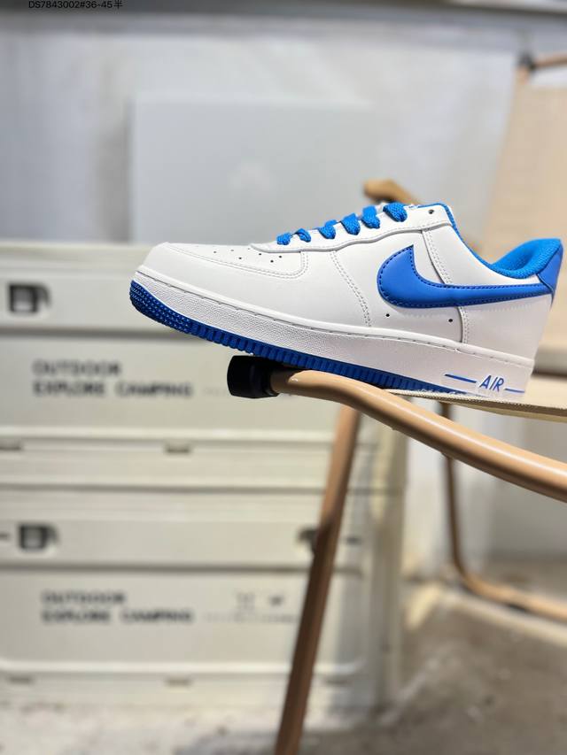 耐克 Nike Air Force 1 '07空军一号 百搭休闲运动板鞋。柔软、弹性十足的缓震性能和出色的中底设计，横跨复古与现代的外型结合，造就出风靡全球三十