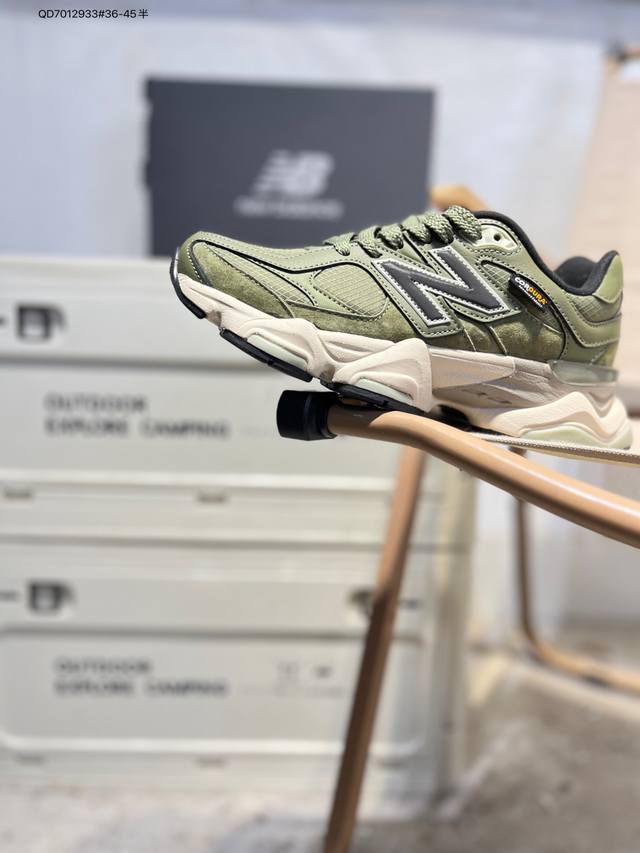 Joe Freshgoods X New Balance Nb9060 联名款 复古休闲运动慢跑鞋 鞋款灵感源自设计师本人对夏日的怀日回忆。鞋面大身由空间双格及