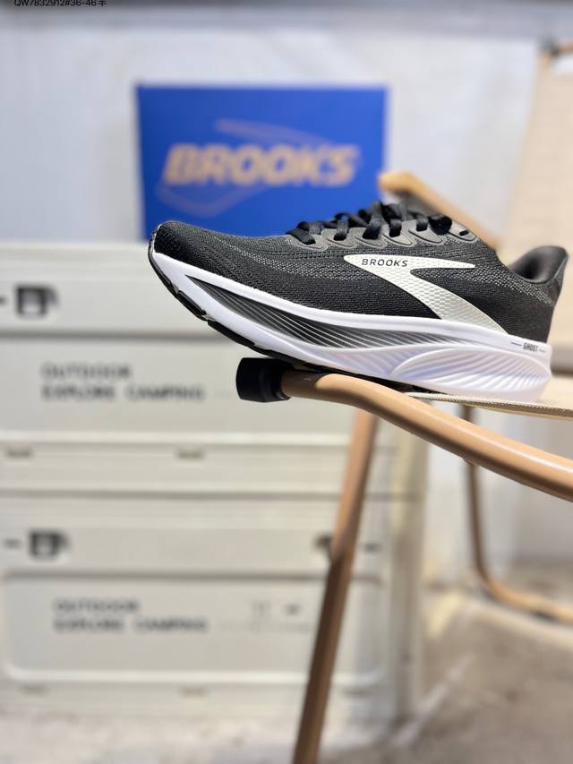 Brooks Ghost 17布鲁克斯 低帮透气缓震轻盈跑步鞋 采用改进工程空气网眼组合热熔工艺 鞋面材质搭载Dna Loft V2密度泡棉缓震系统 中底外置防