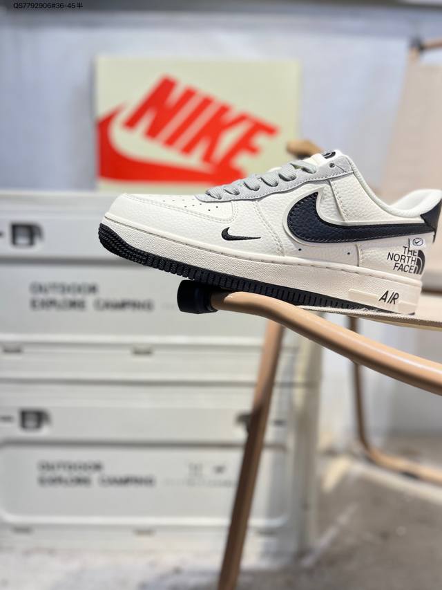 斯图西 X Nk Air Force 1'07 Low 空军一号低帮休闲板鞋 #定制皮料 原楦原纸板 纯正空军版型 高清洁度 内置全掌气垫Xz6188 Qs77