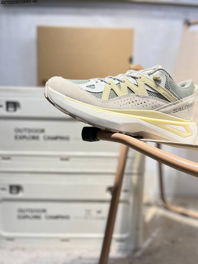 雷军同款 秋冬款 Salomon 萨洛蒙Odyssey Elmt Low Ltr 萨洛蒙休闲越野长跑城市通勤跑步鞋 货号 476757 Ax7022903#40