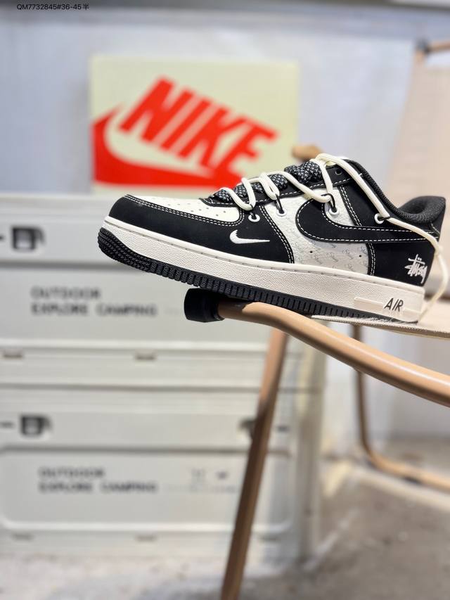 公司级头层皮福利特价Nk Air Force 1'07 Low 空军一号低帮休闲板鞋 #定制皮料 原楦原纸板 纯正空军版型 高清洁度 内置全掌气垫Sj6698