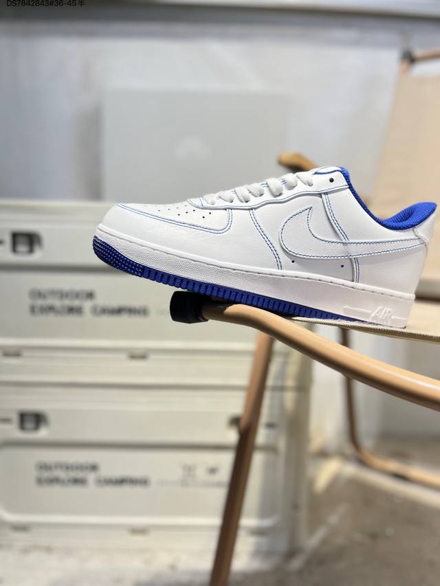 福利特价Nk Air Force 1'07 Low 空军一号低帮休闲板鞋 #定制皮料 原楦原纸板 纯正空军版型 高清洁度 内置全掌气垫Cz0270 Ds7842