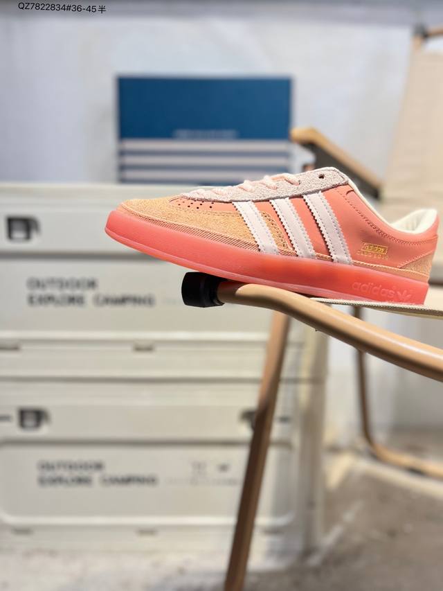 Bad Bunny X Adidas Originals Gazelle Indoor 舒适百搭耐磨低帮板鞋 Js5050 Qz7822834#36-45半