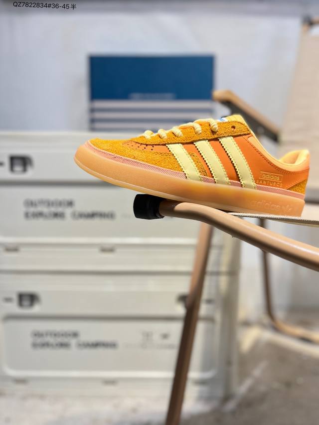 Bad Bunny X Adidas Originals Gazelle Indoor 舒适百搭耐磨低帮板鞋 Js5050 Qz7822834#36-45半
