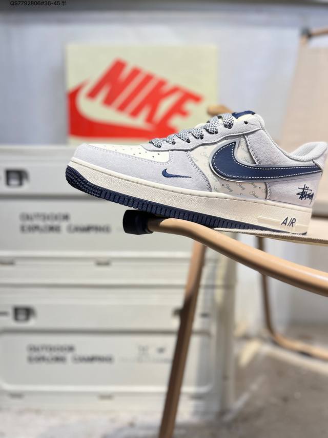 Nk Air Force 1'07 Low 空军一号低帮休闲板鞋 #定制皮料 原楦原纸板 纯正空军版型 高清洁度 内置全掌气垫Xz6188 Qs7792806#