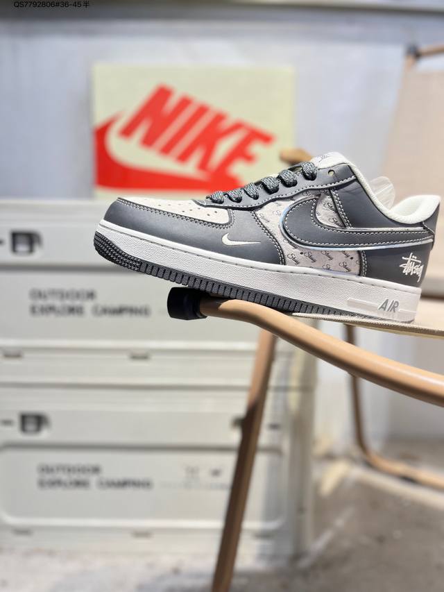 Nk Air Force 1'07 Low 空军一号低帮休闲板鞋 #定制皮料 原楦原纸板 纯正空军版型 高清洁度 内置全掌气垫Xz6188 Qs7792806#