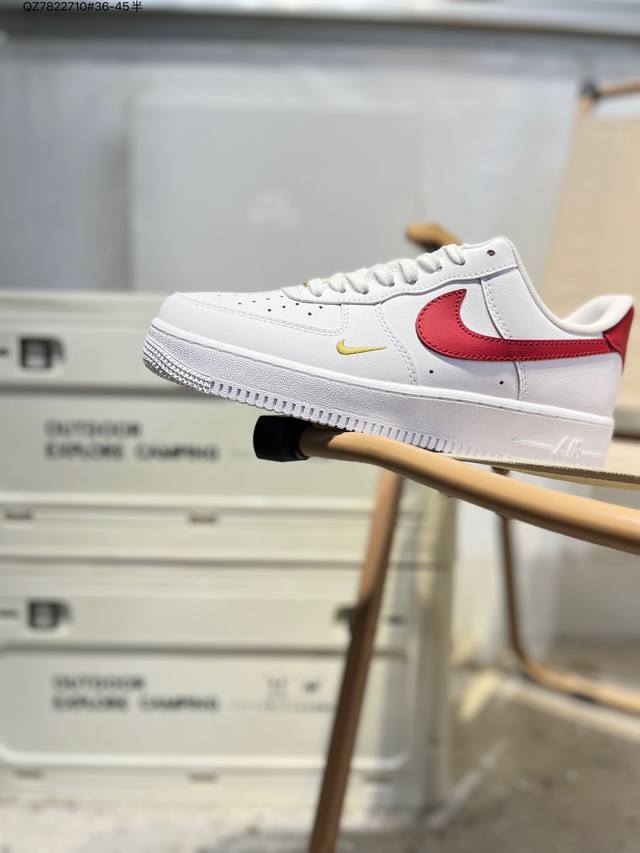 Nk Air Force 1'07 Low 空军一号低帮休闲板鞋 #定制皮料 原楦原纸板 纯正空军版型 高清洁度 内置全掌气垫Hm3728 Qz7822710#