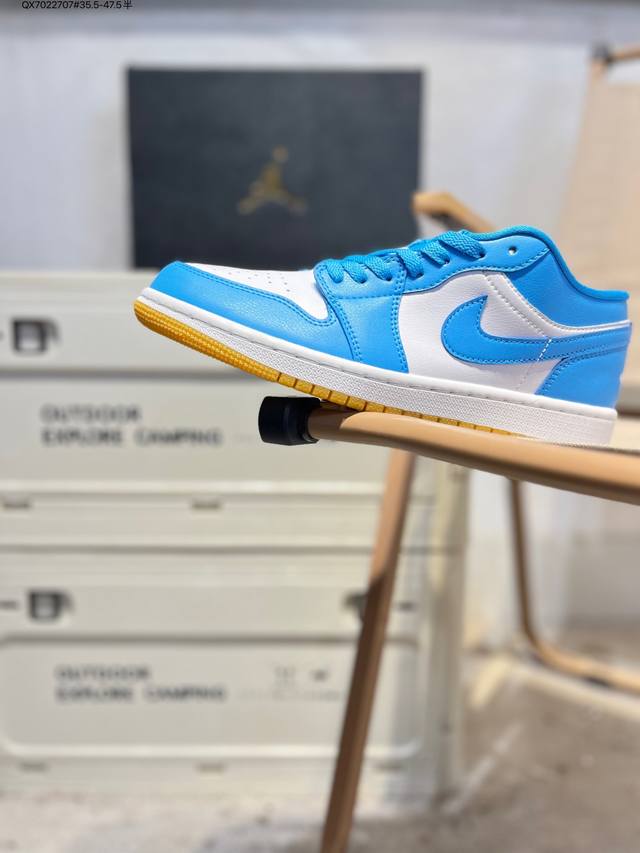公司级头层皮乔丹Air Jordan 1 Low Aj1低帮系列篮球鞋 官方同步配色 原装级产物 #拒绝公底 立体鞋型 细节完美 高清洁度553558 Qx70