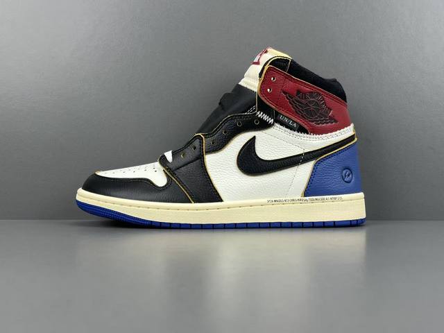 渠道优势 ！ Og版 Aj1 Union La X Fragment Design X Jordan Air Jordan 1 High Og 柔软舒适 防滑耐