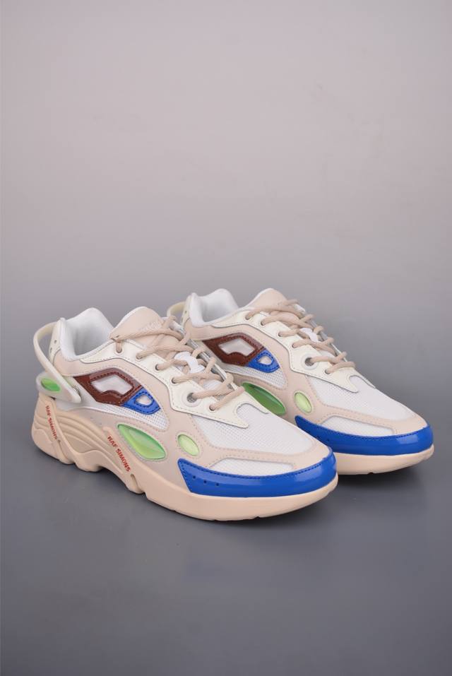 外贸爆款 Raf Simons Cylon-21 水泡 先锋潮流 复古低帮休闲鞋 原版定制可拆卸后跟Tup塑料件 独家定制鞋盒 官方货号: Hr740003S3