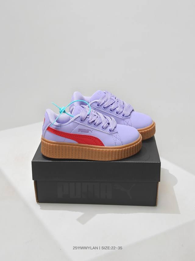 童鞋！彪马puma Creeper phatt 松糕面包版系列低帮厚底百搭休闲增高板鞋 396403 码数：22 23 24 25 26 27 28 29 30