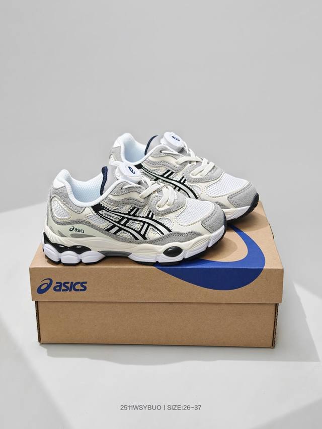 童鞋！日本专业跑鞋品牌 Asics 亚瑟士 Tiger Gel-Nyc户外越野休闲运动跑步鞋 货号：1201B008 003 码数：26 27 28 29 30