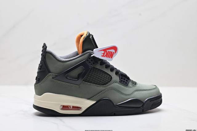 公司级Nike Air Jordan 4 Retro 耐克迈克尔 乔丹Aj4代中帮复古休闲运动文化篮球鞋 原厂材料Tpu超Q弹网格材质 缜密拉帮及中底钢印细节