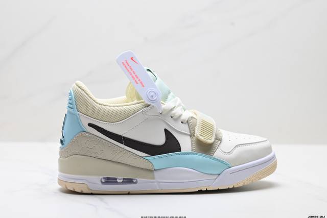 公司级Nike Air Jordan Legacy Aj312 Low耐克乔丹三合一混合版本低帮文化休闲运动篮球鞋 货号:Hm9620-100 尺码:36 36