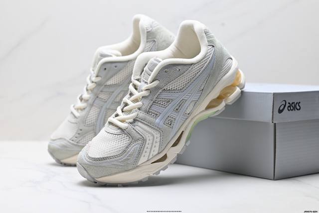 公司级Asics亚瑟士 透气网眼鞋面配合部分合成革材质 采用全新Ahar+橡胶材质,更加耐磨日本专业跑鞋品牌 Asics亚瑟士 Gel-Kayano 14 户外