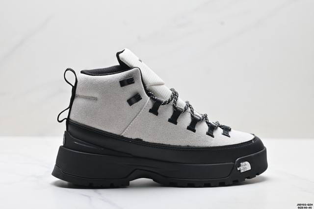 公司级北面The North Face Glenclyffe Urban Boot 舒适耐用防滑支撑 高帮 休闲跑步鞋 鞋底采用Vibram黄金大底 专门为鞋底