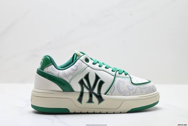 公司级Mlb Chunky Liner pu ‘Diy定制’ 简约时尚 百搭 包裹性保暖防滑防水减震 低帮 板鞋 货号:3Asxca12N 尺码:35 36 3