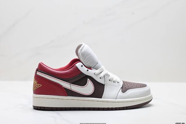 真标Nike Air Jordan 1 Low 经典百搭 Aj1 耐克 低帮休闲板鞋 货号:Ir7600-211 尺码:36 36.5 37.5 38 38.5