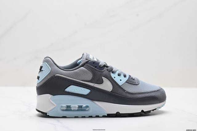 公司级Nike Air Max 90 初代复古气垫百搭休闲运动慢跑鞋复古小气垫史上第一双可视气垫跑鞋 凭借着 Air Max 气垫带来的舒适脚感和鞋面面料上的不