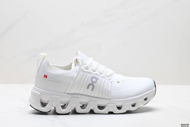 公司级On昂跑 Cloudswift 4 Ad 户外街头机能风 轻便低帮跑步鞋 首发实拍鞋款以网球为灵感的运动休闲鞋 大胆的复古外观与革新科技融合 助力运动生活