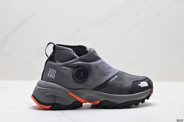 公司级Undercover × 北面The North Face Hedgehog Soukuu 系列舒适百搭 中帮徒步鞋 专门为鞋底设计的橡胶以出色的耐磨性