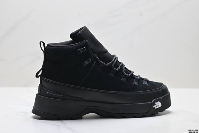 公司级北面The North Face Glenclyffe Urban Boot 舒适耐用防滑支撑 高帮 休闲跑步鞋 鞋底采用Vibram黄金大底 专门为鞋底