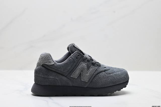公司级New Balance 574系列 新百伦 低帮复古休闲运动慢跑鞋 采用猪巴革组合网织物鞋面材质 全新4层组合独立私模大底 货号:U574Bst1 尺码: