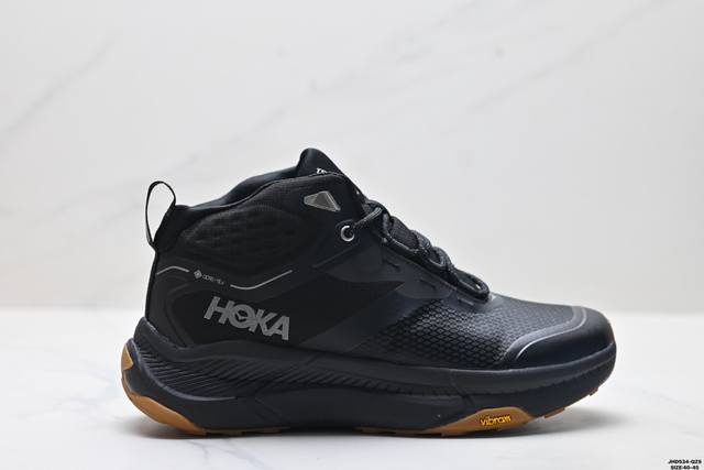 公司级Hoka One One Transport Hike Gtx 舒适 防滑耐磨 高帮 生活休闲鞋 货号:1172912 尺码:40-45 Id:Jhd53