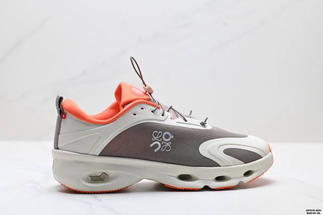 公司级Loewe X On昂跑Cloudtilt 罗意威 联名轻量运动休闲鞋 脚感很舒服 鞋底柔软且包裹性好 上脚显腿长 不管休闲还是运动都很百搭 是最好看最显