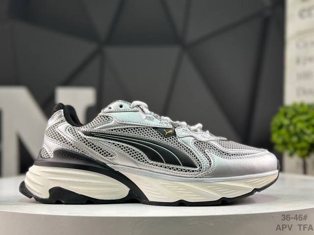 puma 彪马 Fade Nitro Ls 男女鞋半码制，采用环保绒面革鞋面材质，外置轻量耐磨橡胶大底薄底鞋成为潮人必备彪马puma Speedcat Ls“极