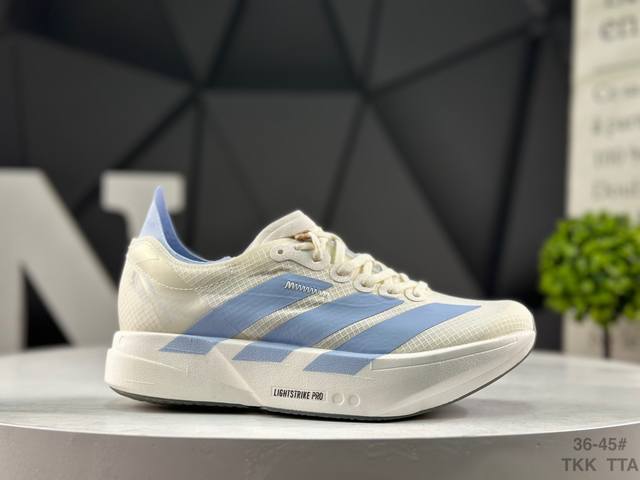 阿迪达斯 Adidas Adizero Adios 4 M J阿迪透气轻盈低帮跑步鞋 货号：Js1889 尺码：如图所示 Tkk Tta