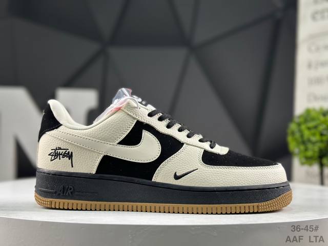 耐克 Nike Air Force 1 '07 Low 空军一号 低帮 运动鞋 休闲鞋 折边针车 工艺难度大 原楦头原纸板 原装鞋盒 定制五金配件 内置全掌气垫