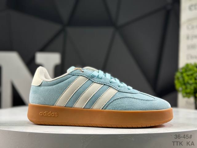 真标 阿迪达斯 Adidas Barreda Decode 果冻T头鞋 板鞋德训鞋男女阿迪达斯轻运动鞋 货号:Jr5534 尺码:36 36.5 37 38 3